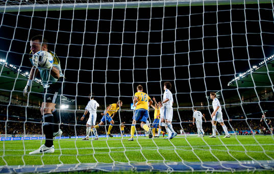 Andreas Granqvist, Sverige har nickat in 4-0