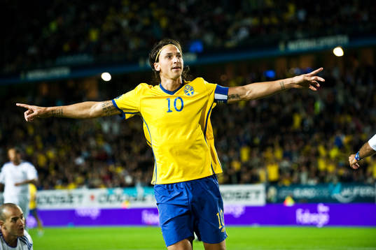 Zlatan Ibrahimovic, glädje, jubel