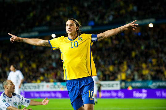 Zlatan Ibrahimovic, Sverige, glädje, jubel