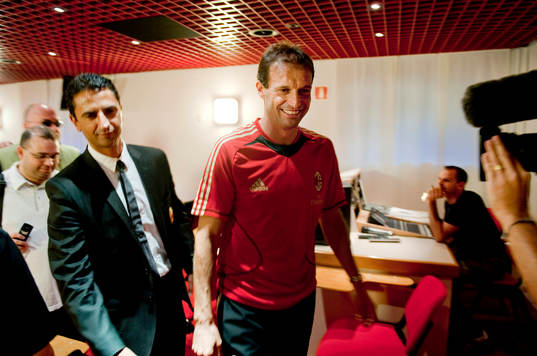 Massimiliano Allegri, tränare AC Milan