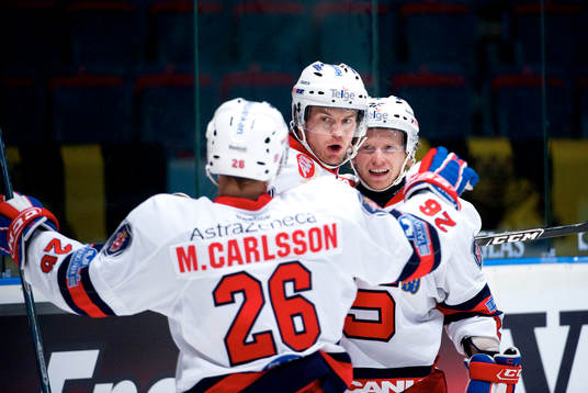 Joakim Eriksson och Ryan Lash, Södertälje jubel