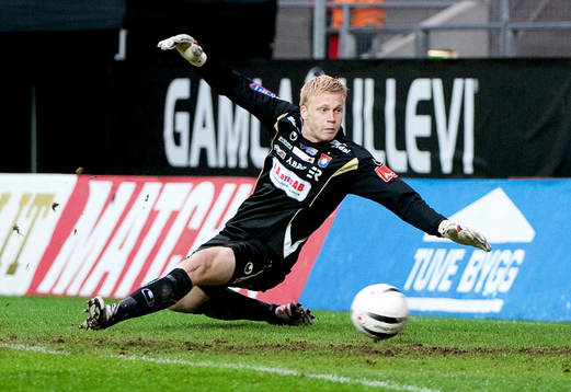 Peter Abrahamsson, målvakt Örgryte