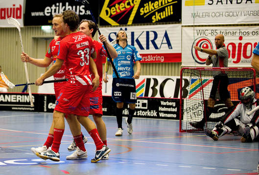 Tony Eriksson, Pixbo, jubel, Mathias Larsson, Warberg, depp