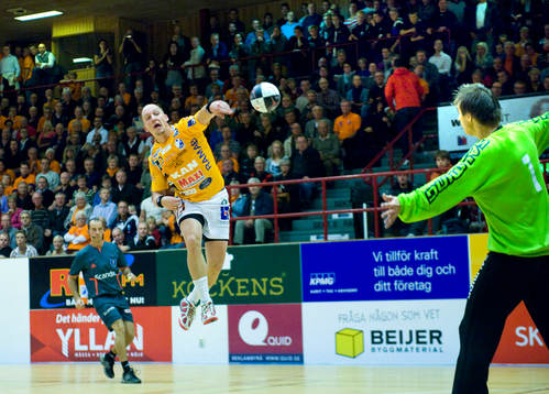 Johan Petersson, Kristianstad, mot Espen Christensen,