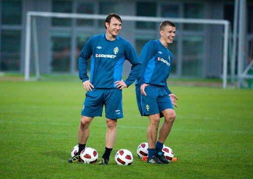 Kim Källström och Pontus Wernbloom