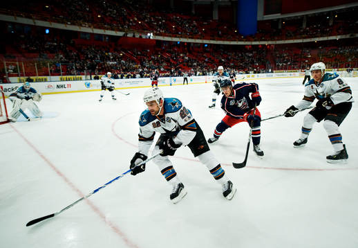 Dan Boyle, San Jose, Nikita Filatov, Columbus, och Joe