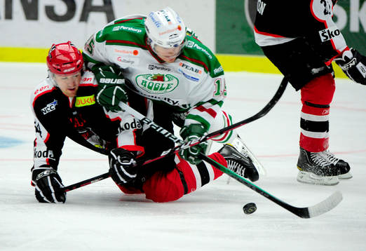 Nichlas Hardt, Malmö och Patrik Bergström, Rögle