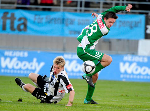 Max Forsberg, Hammarby och Thomas Raun, Landskrona