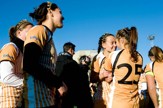 Glädje och jubel i Malmö. SM-guld, Svenska Mästare 2010