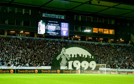 Fotboll, Allsvenskan, Malmö FF, Tifo, Malmö FF åkte ner
