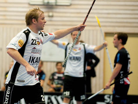 Joakim Ström, Linköping, avgör i Sudden. Jubel