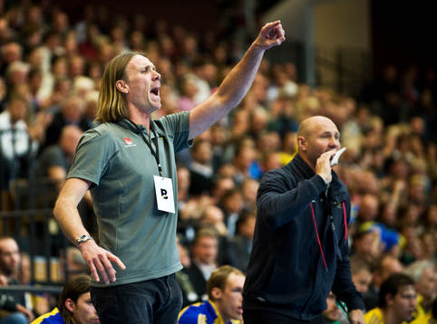 Staffan Olsson och Ola Lindgren, förbundskapten