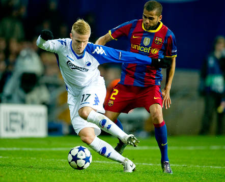 Oscar Wendt, Köpenhamn och Dani Alves, Barcelona