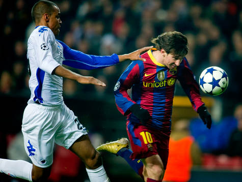 Mathias Zanka Jörgensen, Köpenhman och Lionel Messi,