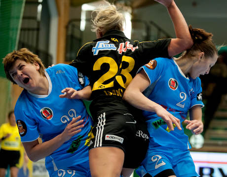 Handboll, Dam, Champions League, Sävehof - Dinamo