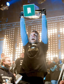 Svenska Mästare 2010, SM-guld, jubel, glädje. Ivo