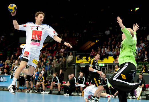 Gergö Ivancsik, Veszprem, Daniel Bergqvist, målvakt