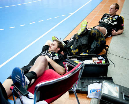 Johan Jakobsson, Michael Apelgren, Sävehof, skadade