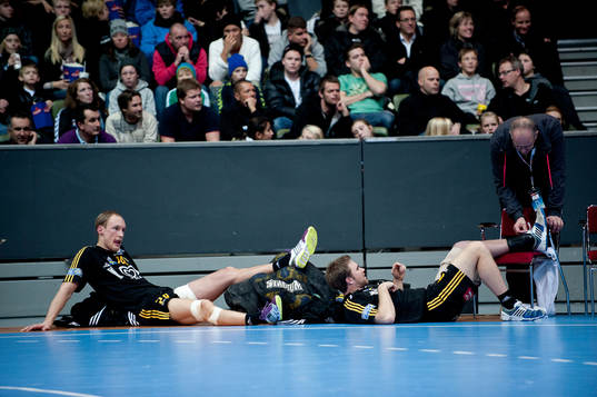 Johan Jakobsson, Michael Apelgren, Sävehof, skadade. Skada