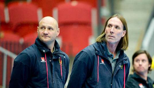 Ola Lindgren och Staffan Olsson, förbundskapten