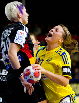 Anja Althaus, Tyskland, Isabelle Gulldén, Sverige