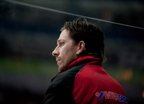 Joel Lundqvist, Frölunda, på bänken
