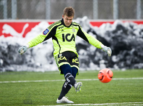 Erik Dahlin, målvakt