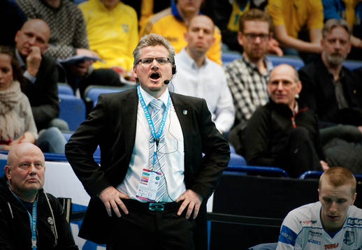 Petteri Nykky, förbundskapten Finland