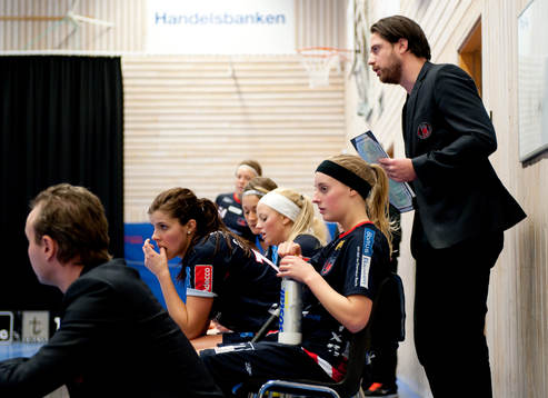 Theres Persson, Joacim Bernvid, tränare Pixbo