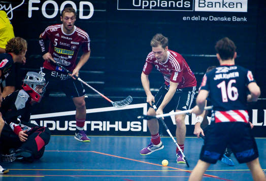 Jon Hedlund, målvakt, Pixbo, Joel Kanebjörk och Henrik