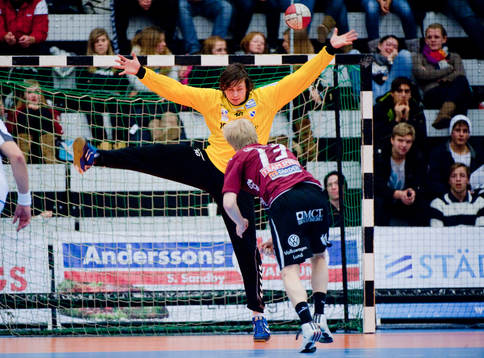 Hans Winge, målvakt, Redbergslid