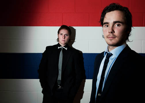 Nicklas Bäckström och Marcus Johansson