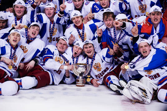Ryssland vann JVM-guld