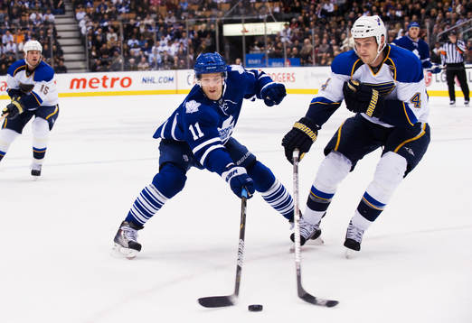 Fredrik Sjöström, Toronto, utmanar Eric Brewer, St Louis