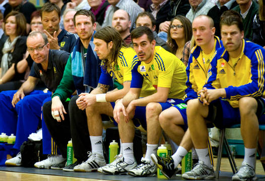 Dan Beutler, Sverige. Målvakt, bänkad i andra halvlek