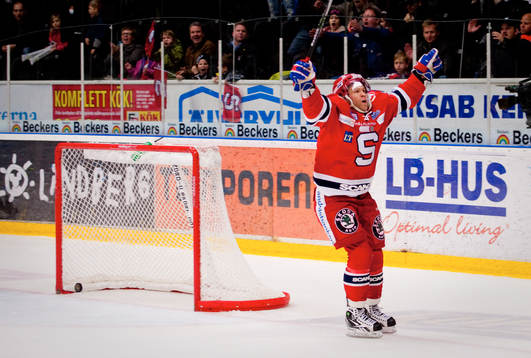 Robert Carlsson i Södertälje jubel