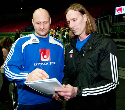 Ola Lindgren, Staffan Olsson, förbundskapten