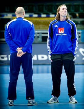 Ola Lindgren, Staffan Olsson, förbundskapten