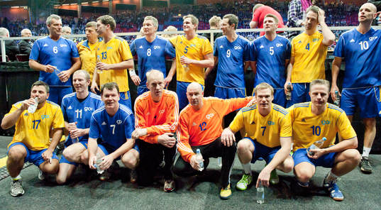 Bläddra bland fler bilder av Handboll, Bengan Boys, uppvisningsmatch