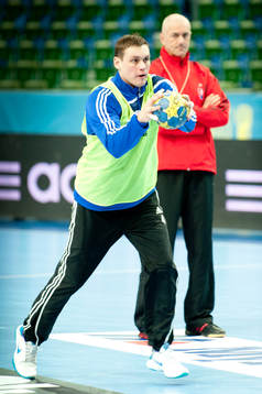 Peter Kukucka, Slovakien, Zoltan Heister, förbundskapten,
