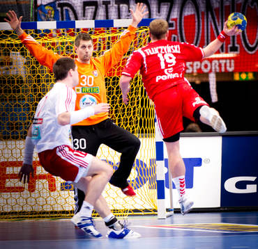 Martin Pramuk, målvakt, Tomasz Ttuczynski, Polen