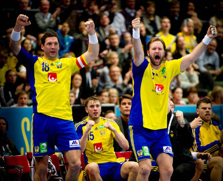 Tobias Karlsson, Jonas Larholm, Magnus Jernemyr, Sverige
