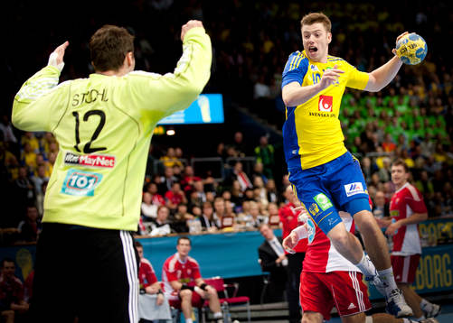 Richard Stochl, målvakt, Slovakien, Niclas Ekberg, Sverige