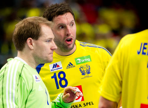 Mattias Andersson, målvakt, Tobias Karlsson, Sverige