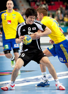 Kim Hwan Sung, Korea, Jonas Larholm, Sverige