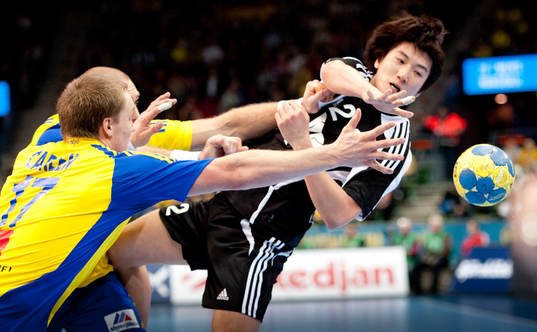 Oscar Carlén, Sverige, Jeong Yi Kyeong, Korea