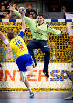 Jonas Larholm, Sverige, Slawomir Szmal, målvakt, Polen