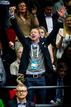 Hans Vestberg, Svenska Handbollsförbundet. Jubel