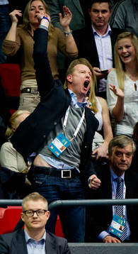 Hans Vestberg, Svenska Handbollsförbundet. Jubel