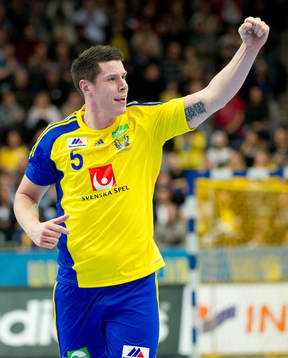 Kim Andersson, Sverige, jubel